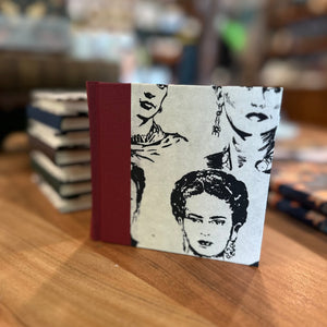 Frida Miniature Journal Maroon