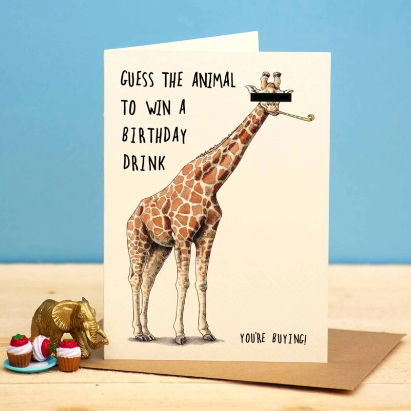 Guess the Animal Greeting Card