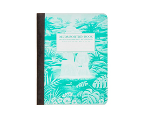 Hawaiian Waterfall Large Notebook