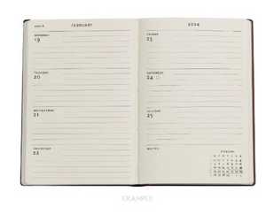 2025 12-month Planner - Van Gogh Irises