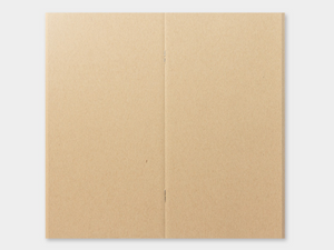 Traveler's Notebook Refill - Kraft Paper 014