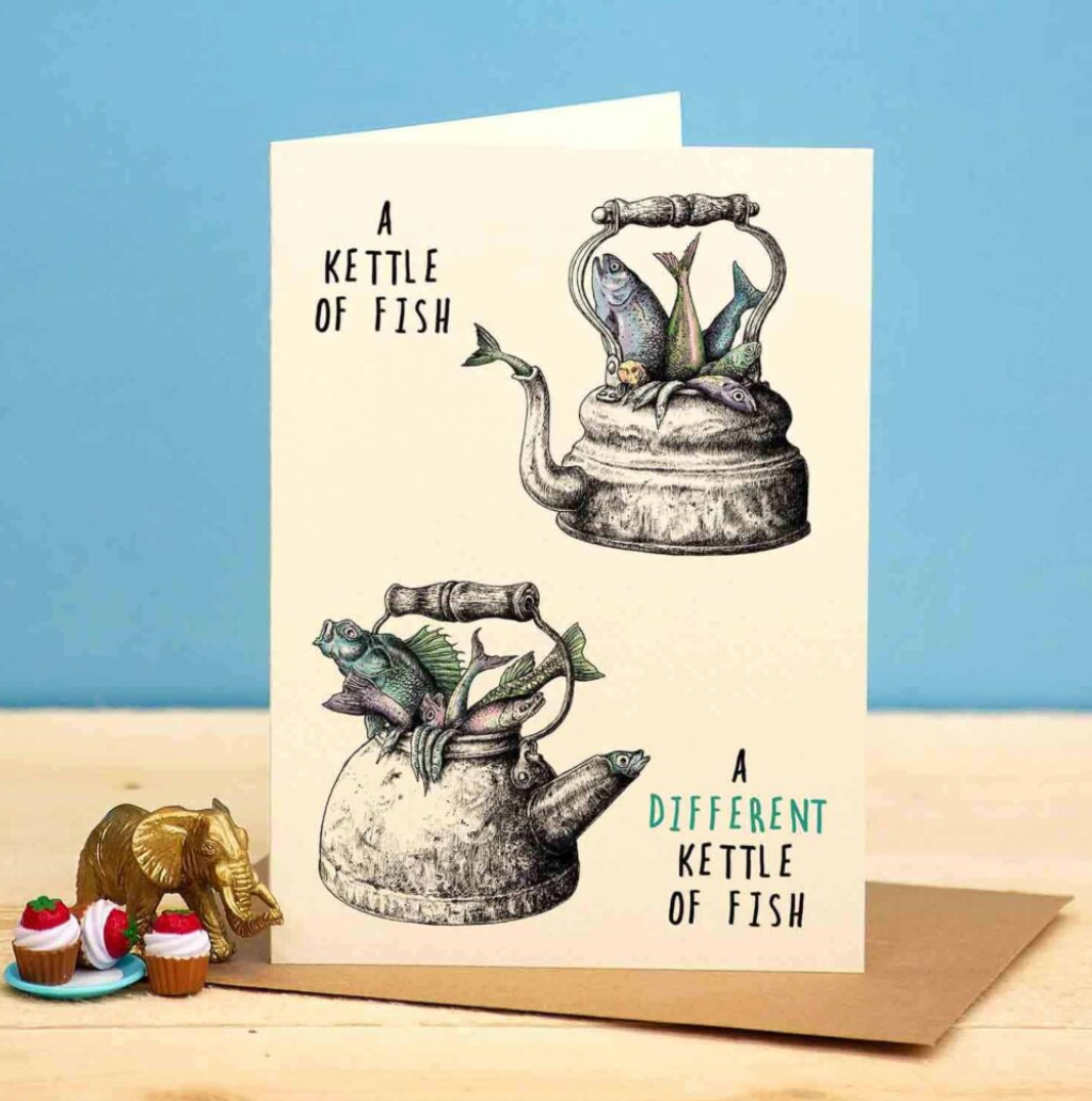 Kettle of Fish Greeting Card