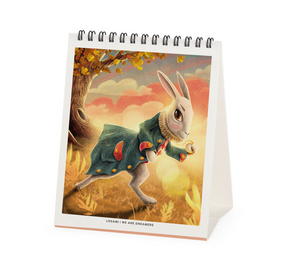 2025 Desk Calendar - Alice in Wonderland