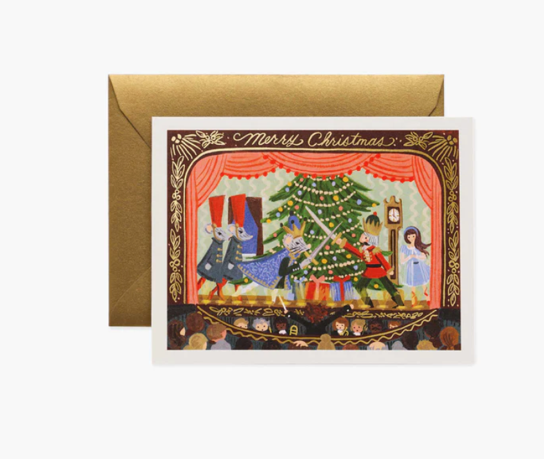 Nutcracker Christmas Card