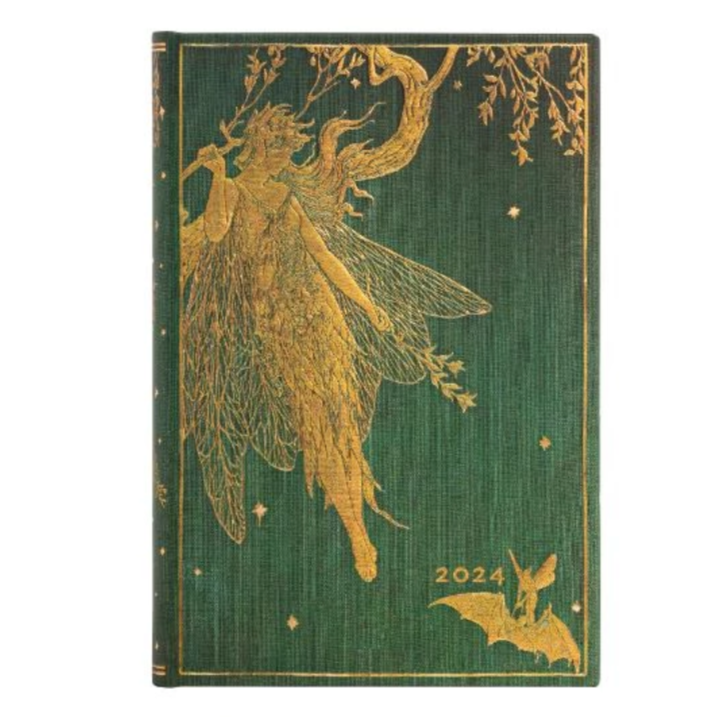 2024 12-month Planner - Olive Fairy