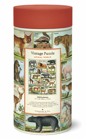Vintage Puzzle - Animal World