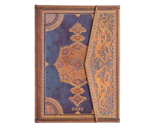 2025 12-month Planner - Safavid Indigo