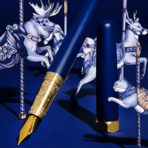 Limited Edition- Blue Legacy Brush Fountain Pen