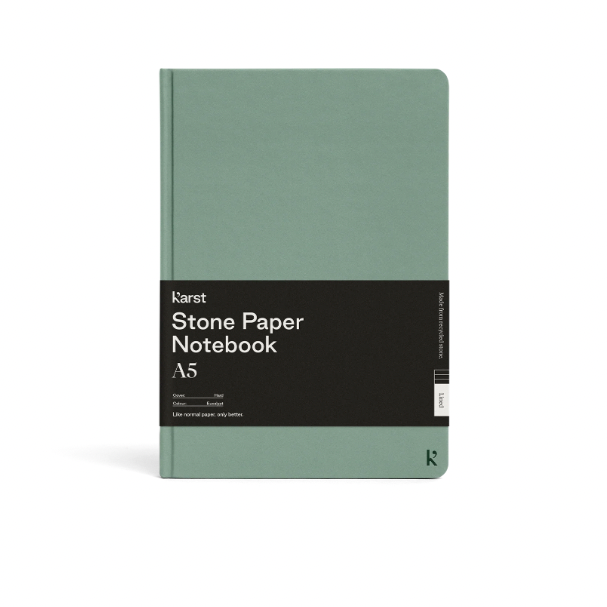 A5 Hard Cover Stonepaper Notebook - Dot Grid