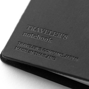 Traveler's Notebook Regular Size - Black