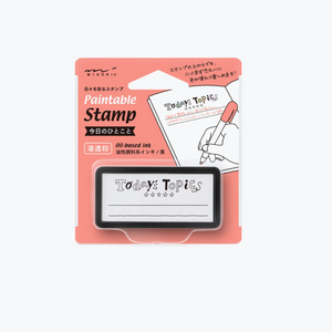 Mini Self-Inking Stamp - Today's Topics