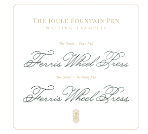 The Joule Fountain Pen - Engraver's Teal