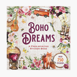 Boho Dreams Sticker Book