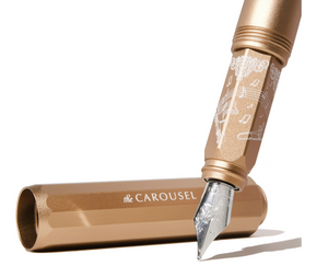 Limited Edition Aluminium Carousel Fountain Pen - Terracotta Canyon