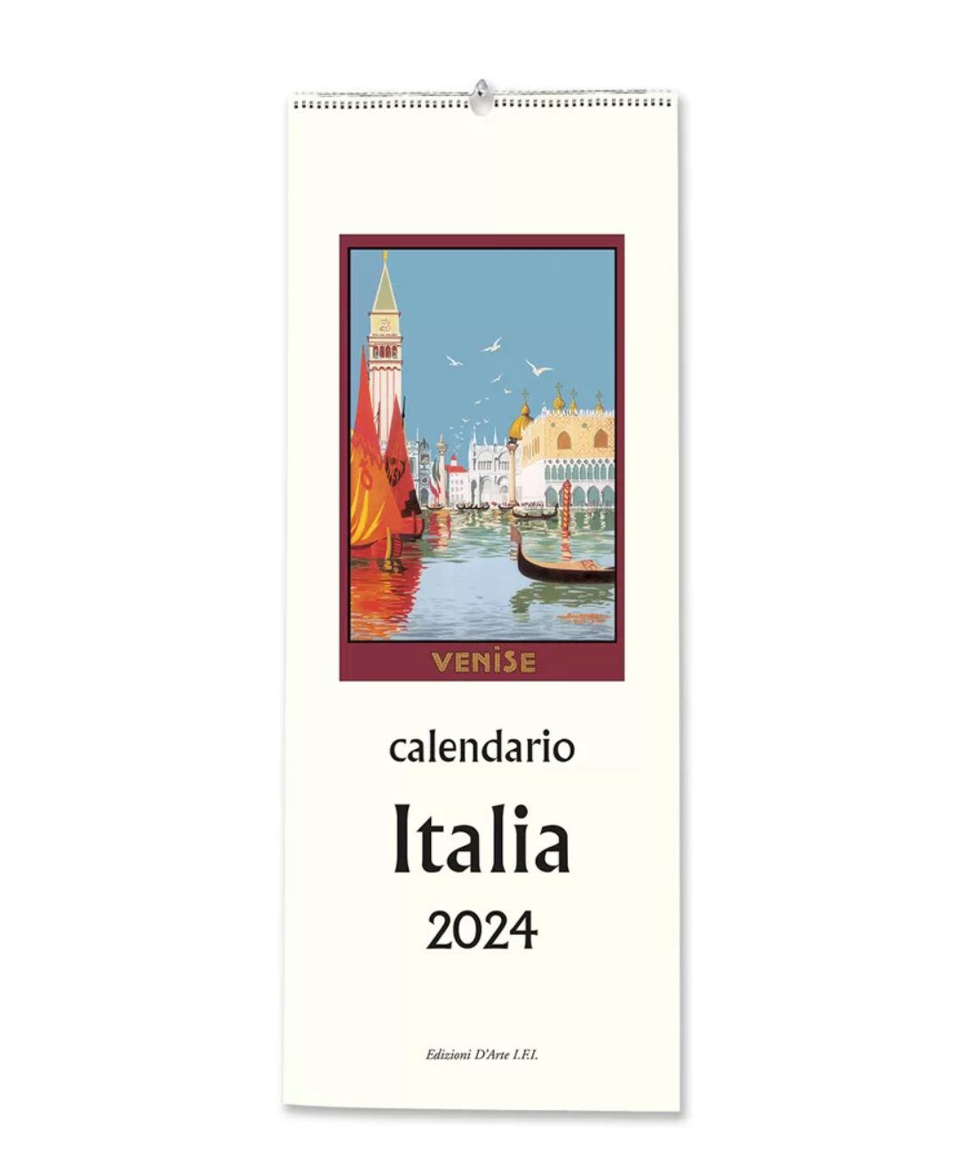 2024 Slim Art Calendar - Italia