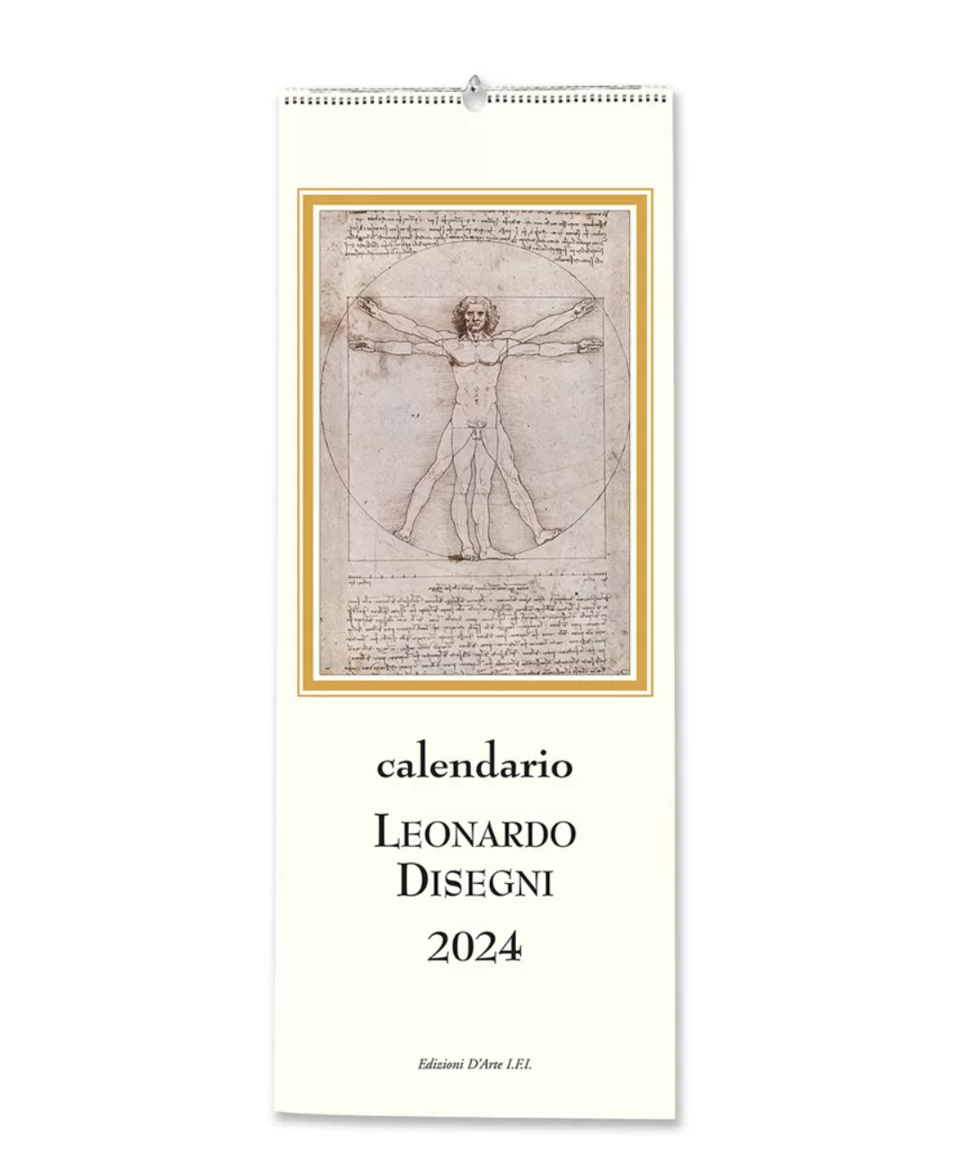 2024 Slim Art Calendar - Leondardo Design