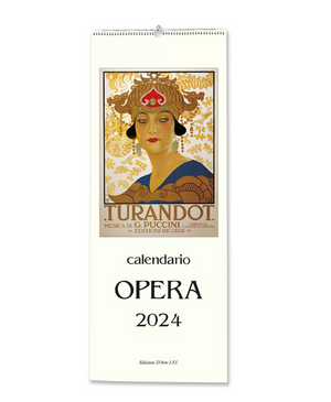 2024 Slim Art Calendar - Opera