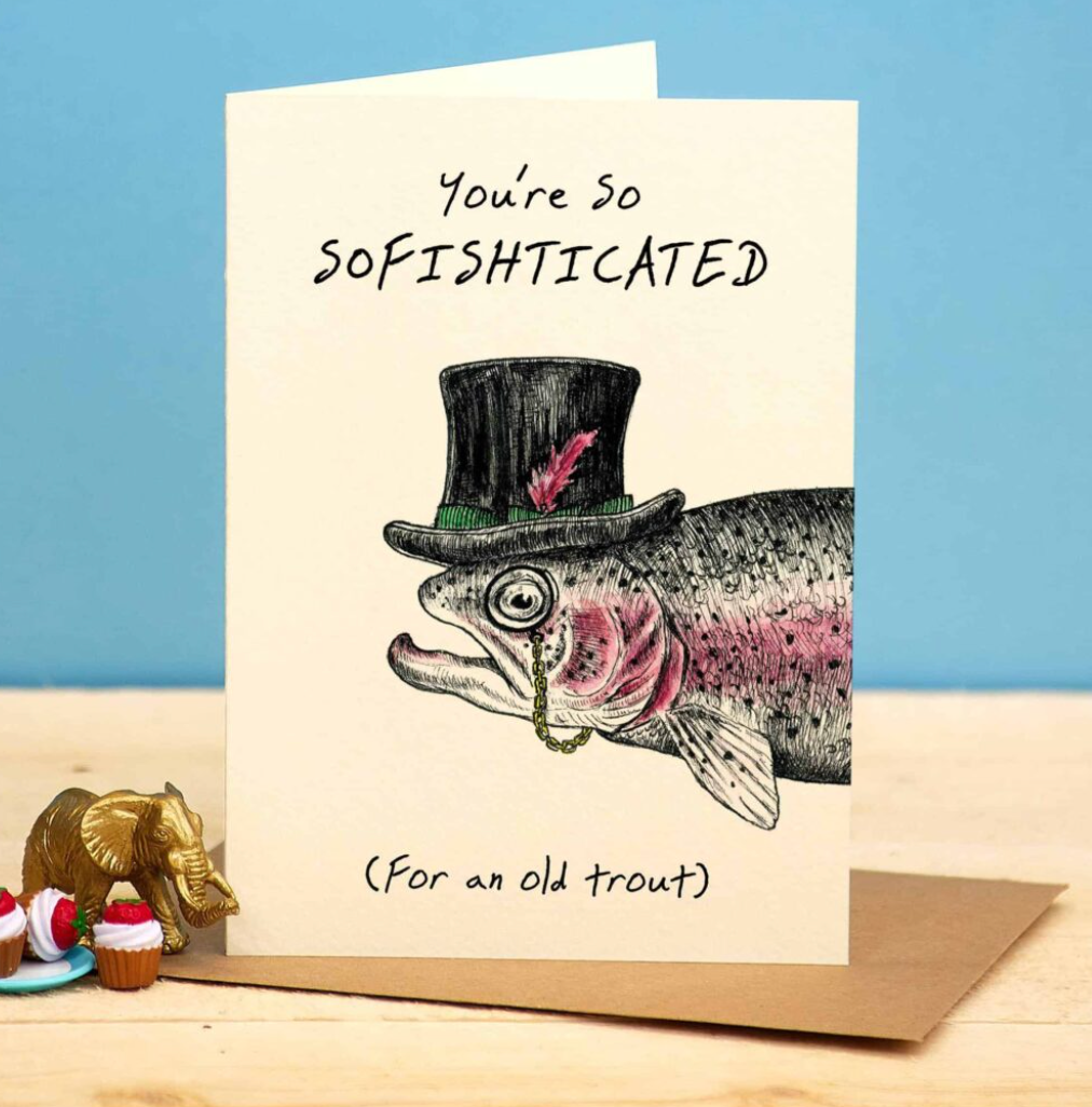 Sofishticated Greeting Card