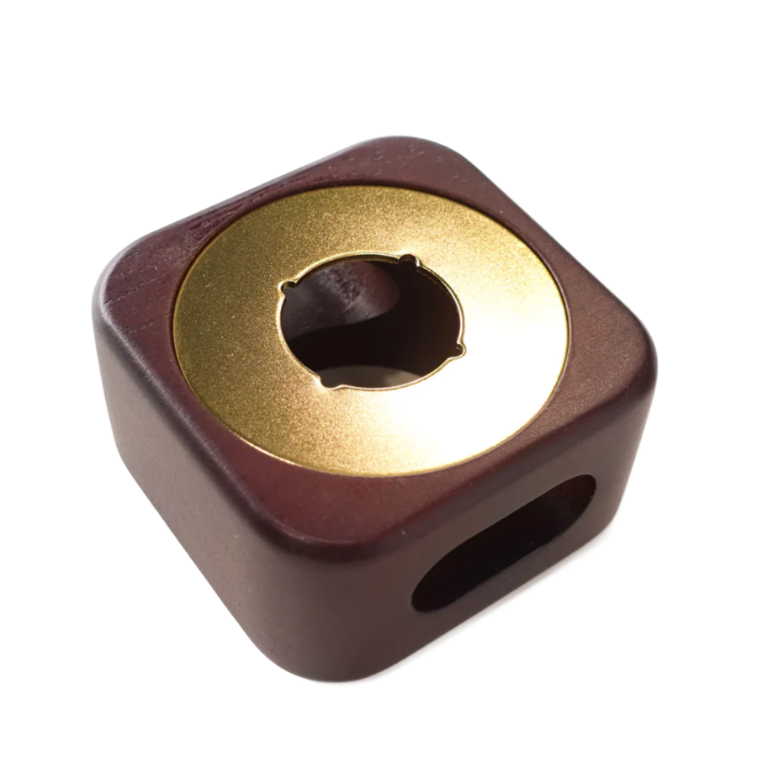 Gold Square Wax Spoon Holder Stove
