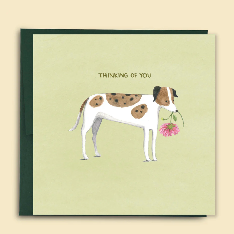 Thinking of You Dog Card