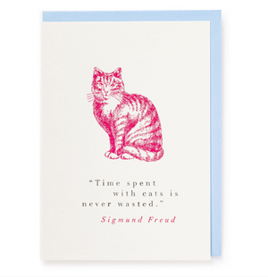 Time with Cats Greeting Card