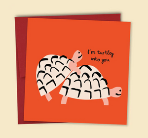 Turtley Into You 2 Greeting Card