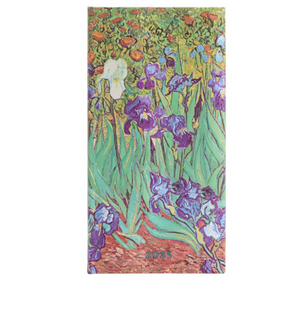 2025 12-month Planner - Van Gogh Irises