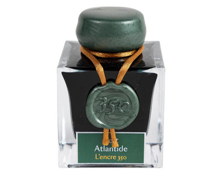 Jacques Herbin Prestige -350th Anniversary Limited Edition - Verte Atlantide (Atlantis Green) : 50ml