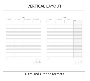 2025 12-month Planner - Michaelangelo