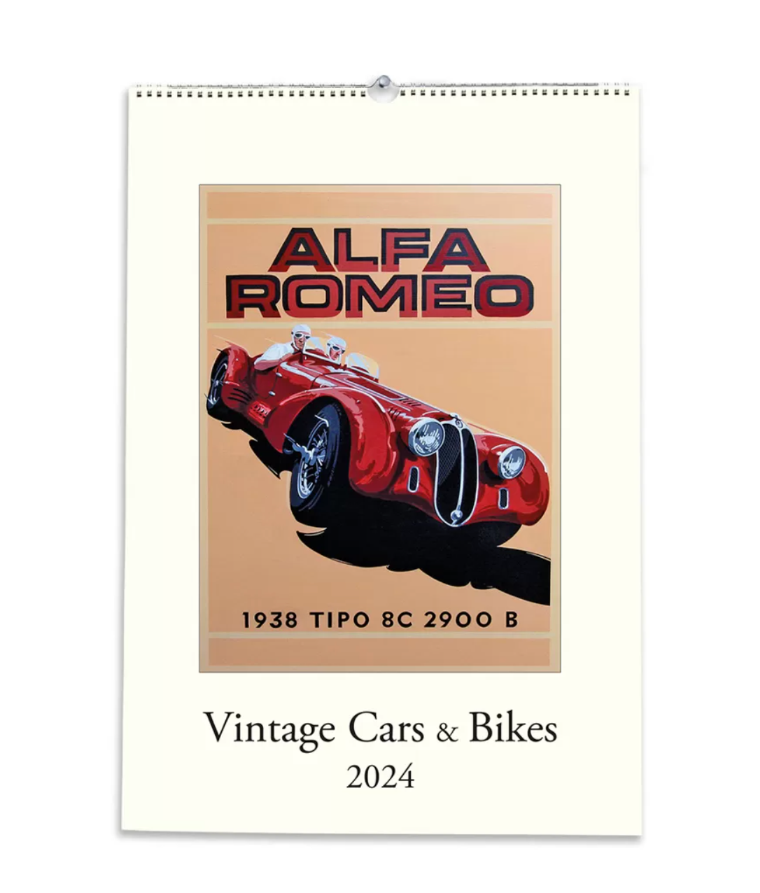 2024 Large Art Calendar Vintage Cars Bikes SB Libris   VintageCarsandBikesCalendar 2048x 