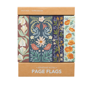 Floral Wallpaper Page Flags