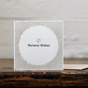 Letterpress Christmas Notecards - Square