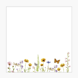 Designer Desk Notes - Wildflower Garden