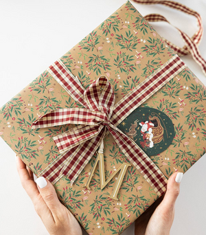 Christmas Tartan/ Woodland Gift Wrap