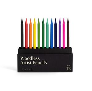 Woodless Artist Pencils - Set of 12