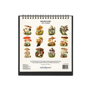 2025 Desk Calendar - Mushrooms