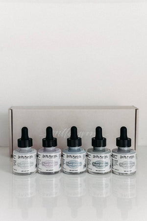 Cool Tone Calligraphy Ink Set of 5