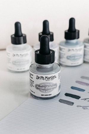 Cool Tone Calligraphy Ink Set of 5