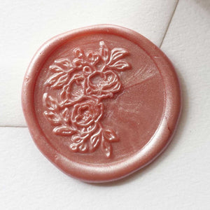 Half Garland Wax Seal Stamp