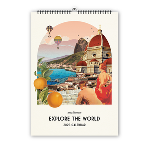 2025 Wall Calendar - Explore the World