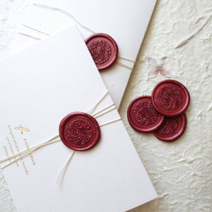 Burgundy wine 100pcs sealing wax beads