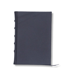 Navy Leather Hard Bound Journal