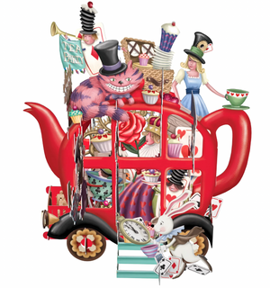 Pop- Up Cards - Alice's Teapot