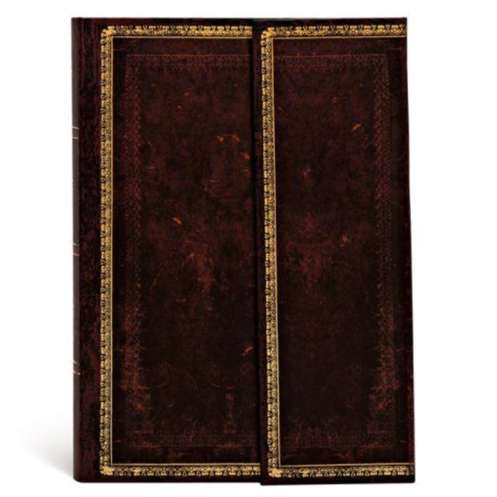 Black Moroccan Mini Address Book