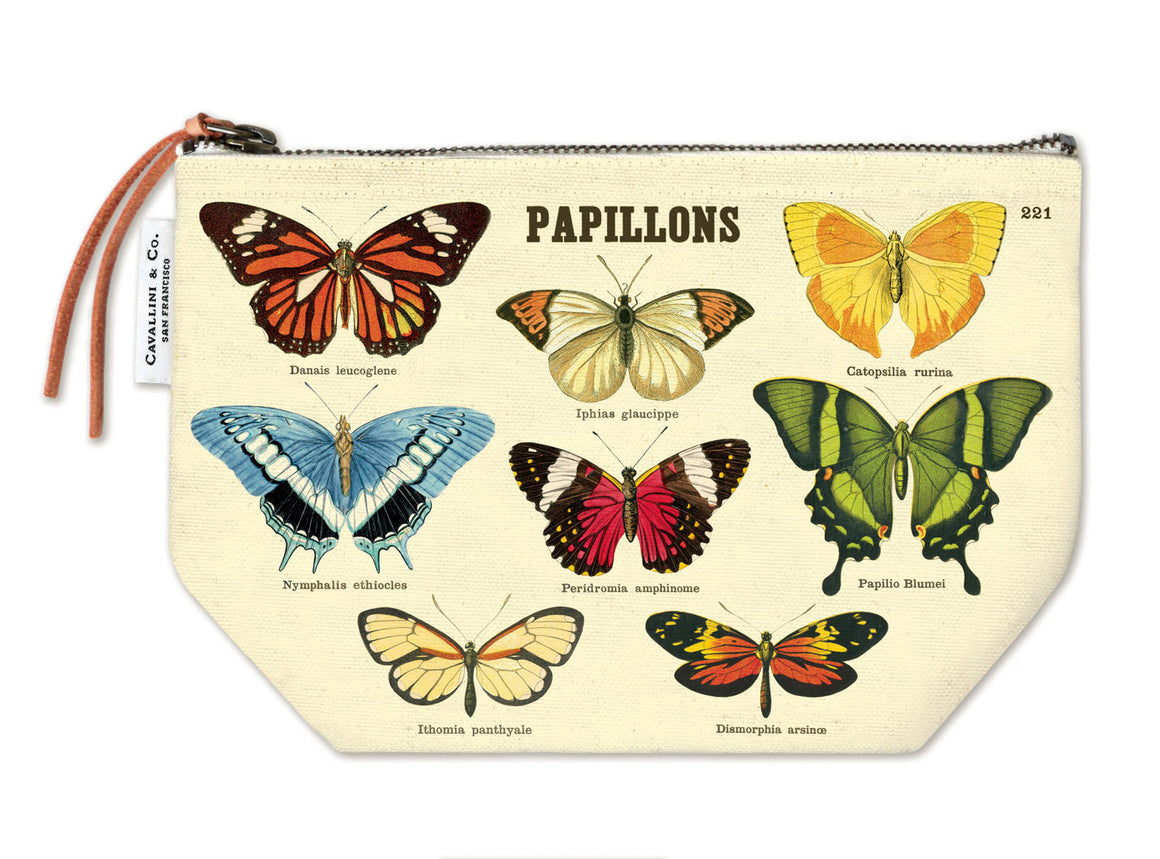 Vintage Pouch - Butterflies