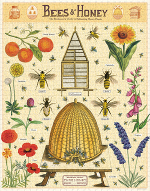 Vintage Puzzle - Bees & Honey