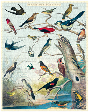 Vintage Puzzle - Audubon Birds