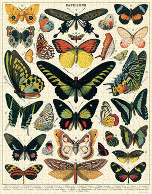 Vintage Puzzle - Butterflies