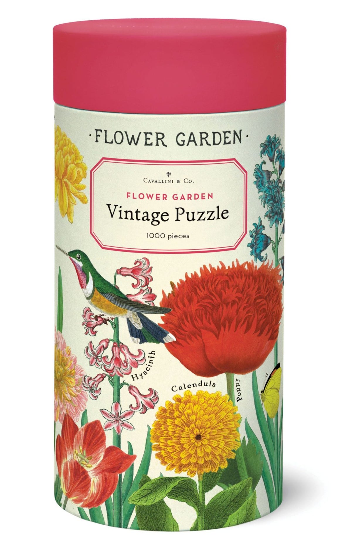 Vintage Puzzle - Flower Garden