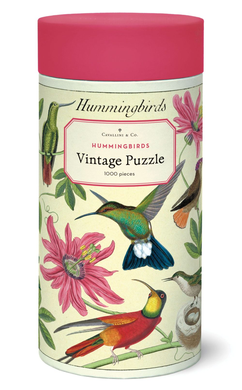 Vintage Puzzle - Hummingbird